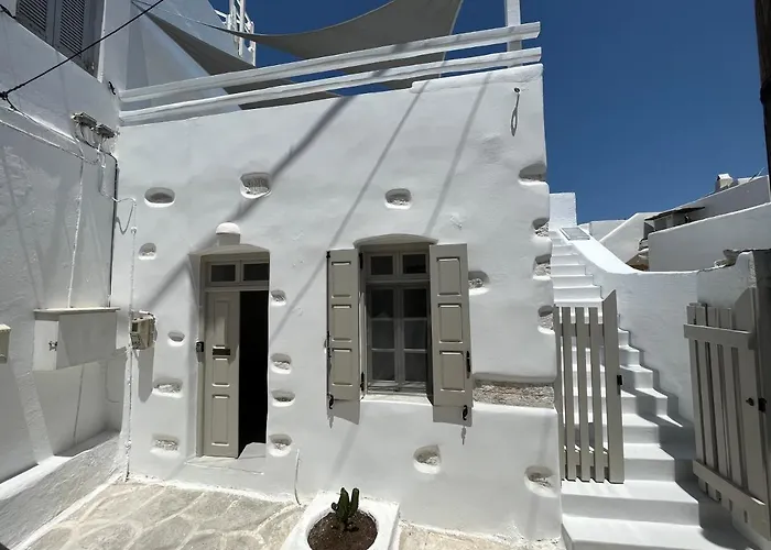Ferienhaus Cycladic Rooftop House In The Heart Of Parikia Páros