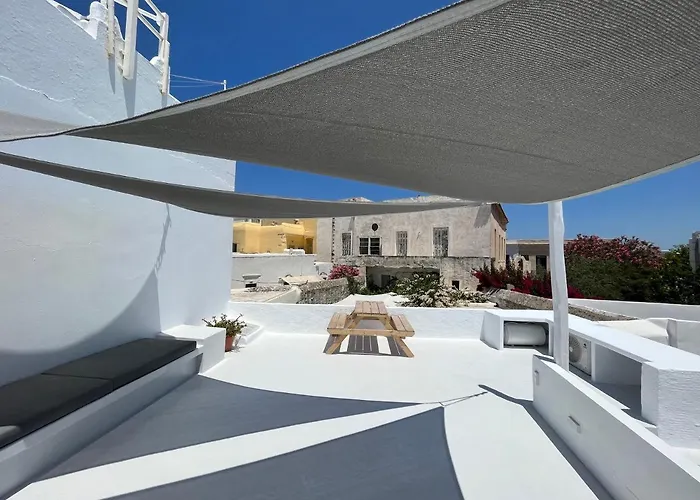 Cycladic Rooftop House In The Heart Of Parikia Ferienhaus Páros