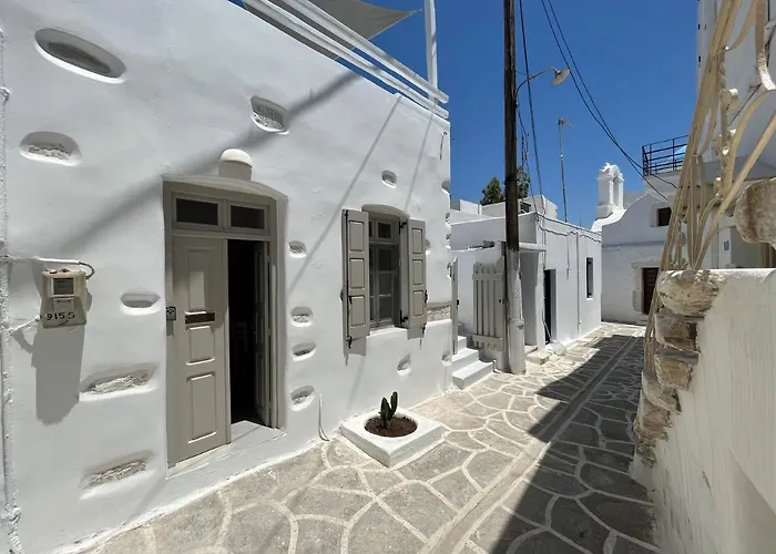 Cycladic Rooftop House In The Heart Of Parikia Ferienhaus *