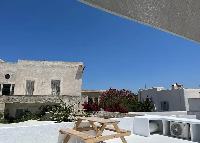 Ferienhaus Cycladic Rooftop House In The Heart Of Parikia *
