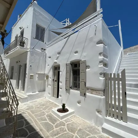 Ferienhaus Cycladic Rooftop House In The Heart Of Parikia *