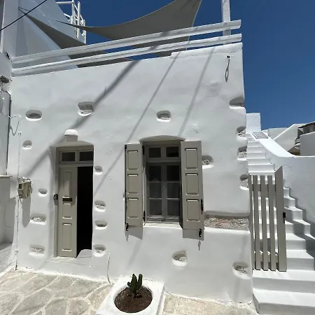 Дом отдыха Cycladic Rooftop House In The Heart Of Parikia Парос