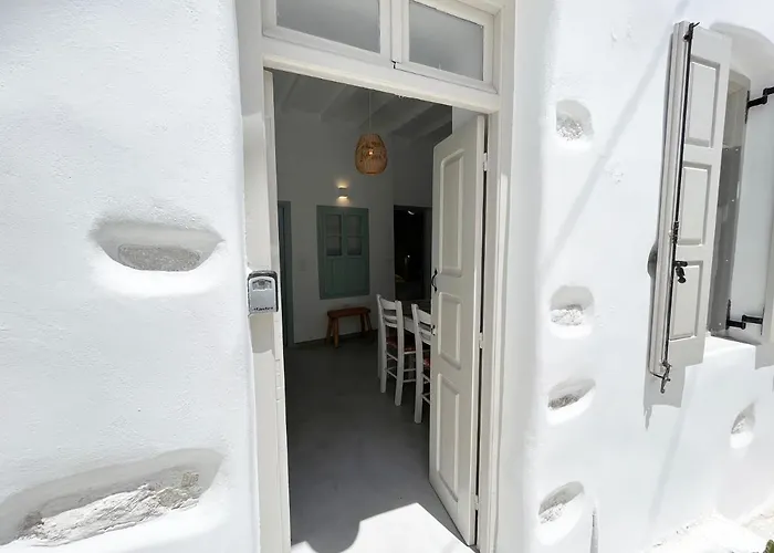 Semesterbostad Cycladic Rooftop House In The Heart Of Parikia *