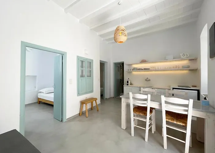 Cycladic Rooftop House In The Heart Of Parikia Semesterbostad *