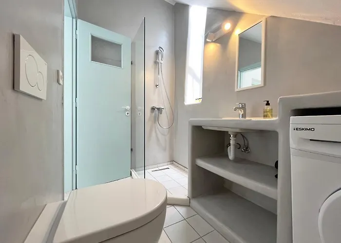 Semesterbostad Cycladic Rooftop House In The Heart Of Parikia *